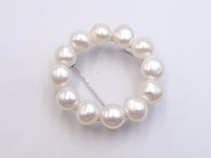 SV925 パール ペンダントトップ(ブローチ) 22.0g